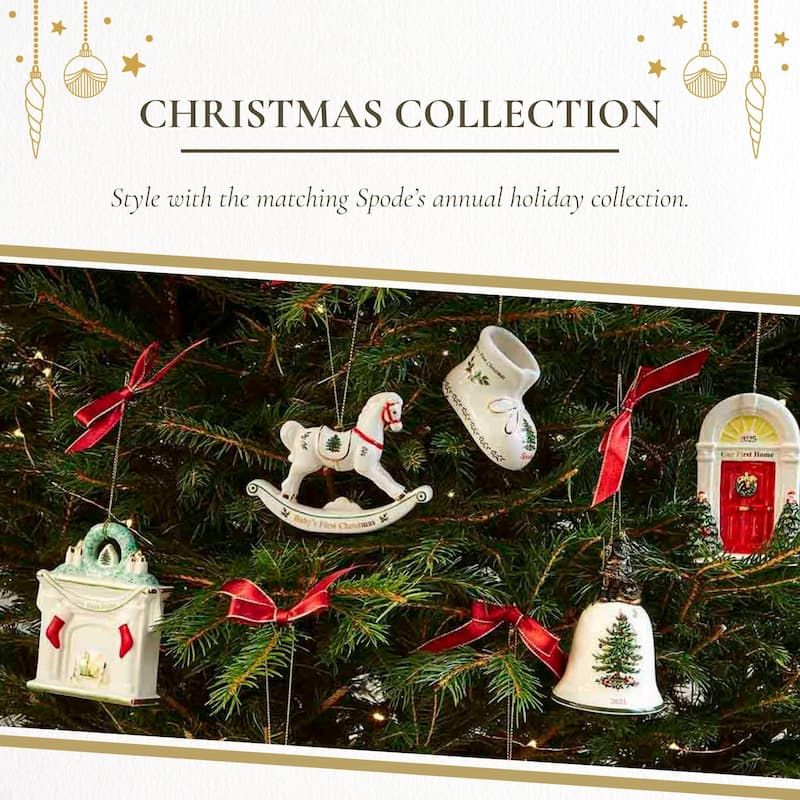 Spode First Home Fireplace Ornament 2025