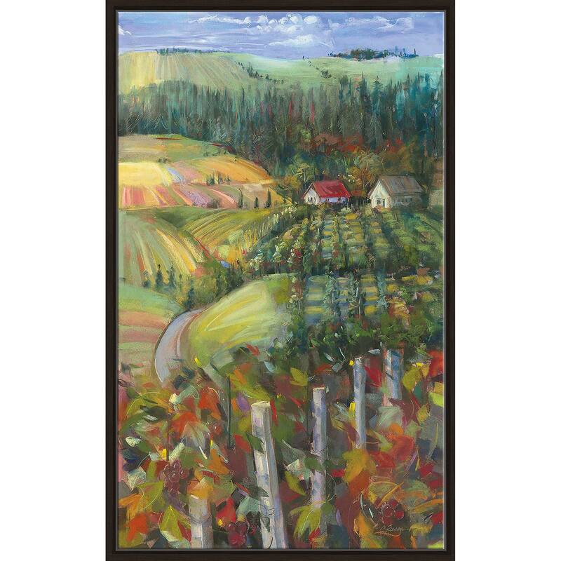 "Quiet Farm Field" Print on Floating Canvas