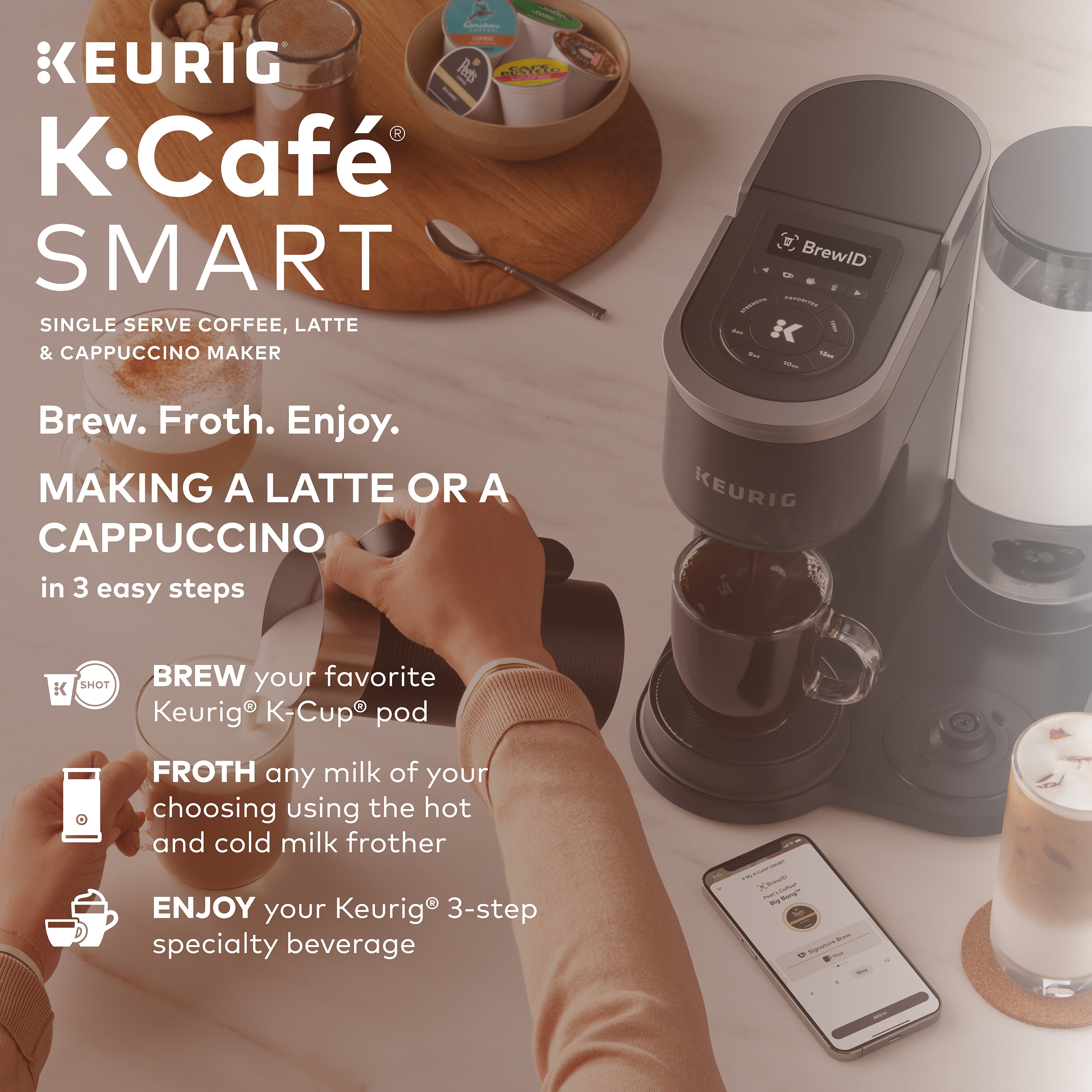 Smart home keurig sales