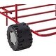 preview thumbnail 15 of 13, Youth Go Kart Design Twin Bed with 4 Wheels & Racing Flag Decor Headboard, Metal Tube Supporting Slat System, No Box Spring Need