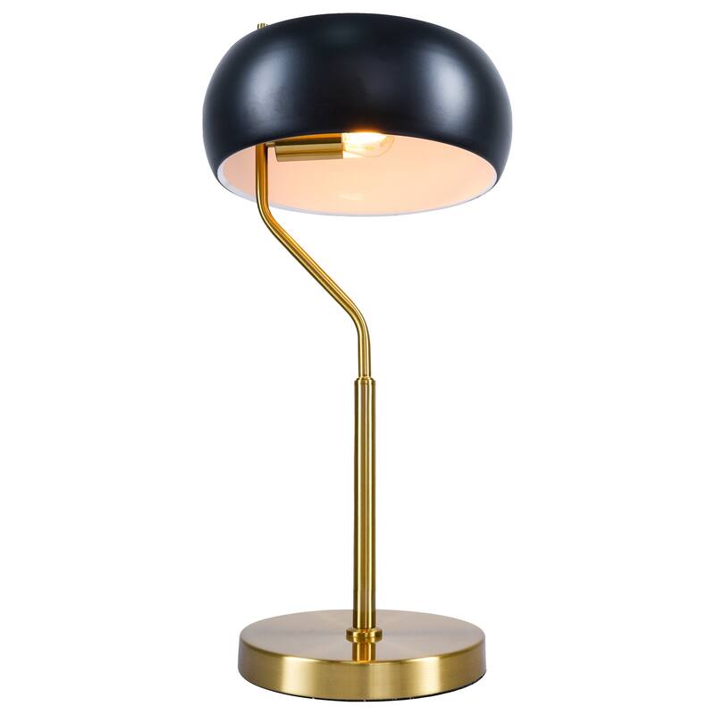 Minimalist Gold and Black Dimmable Table Lamp