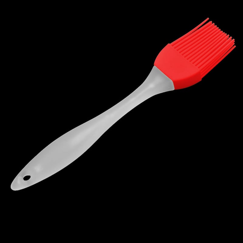 Silicone Head Barbecue Basting Grilling Cooking Condiment Pastry Brush