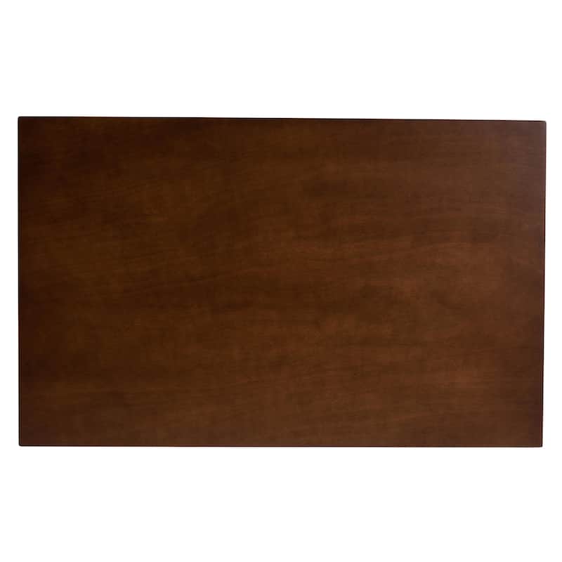 Britte Mid-Century Modern Transitional Rectangular Wood Dining Table
