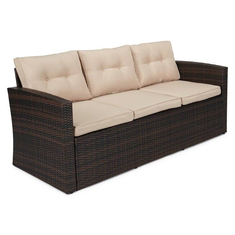 7 - Person Outdoor Seating Group with Cushions