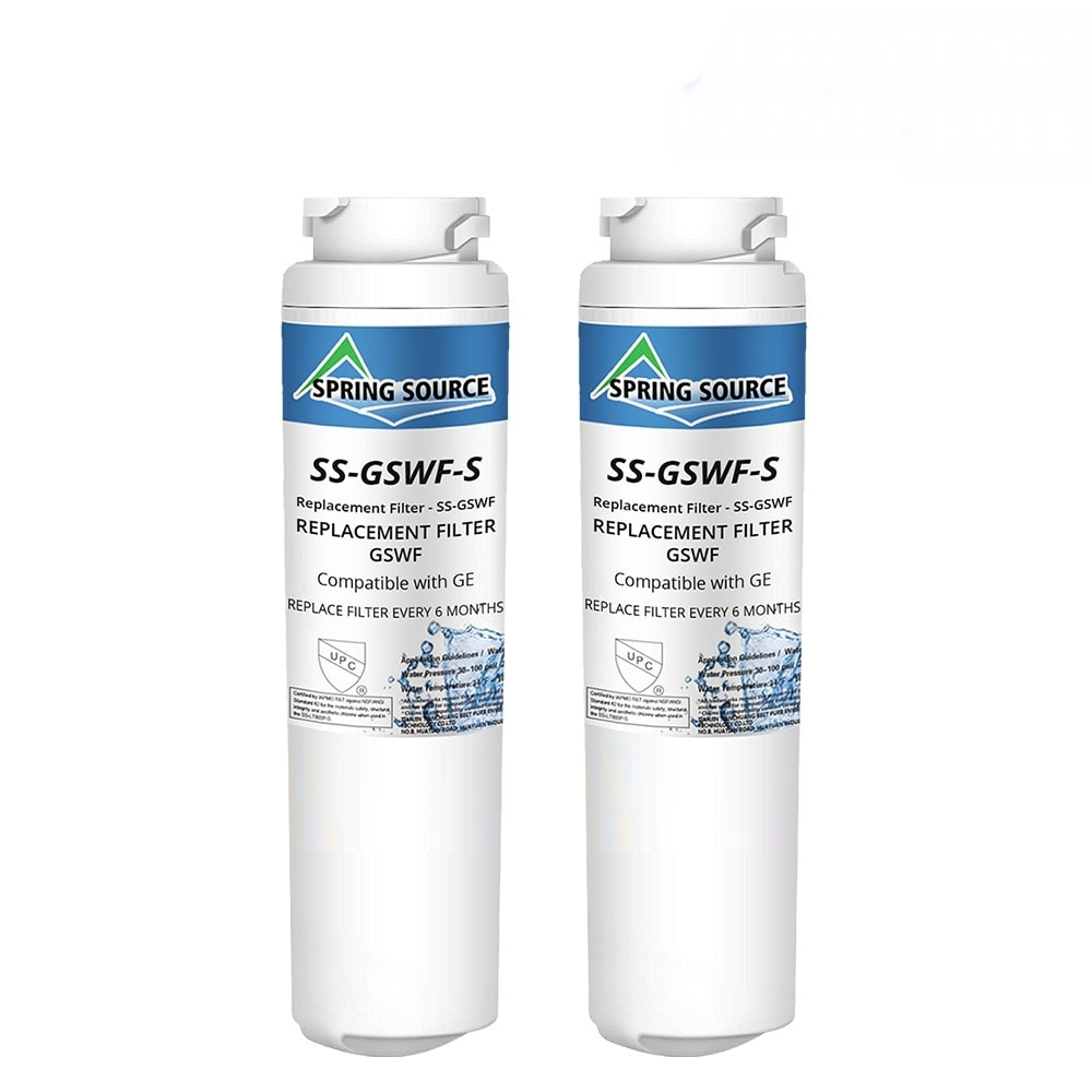 GE GSWF-2 Refrigerator Water Filter 2-Pack