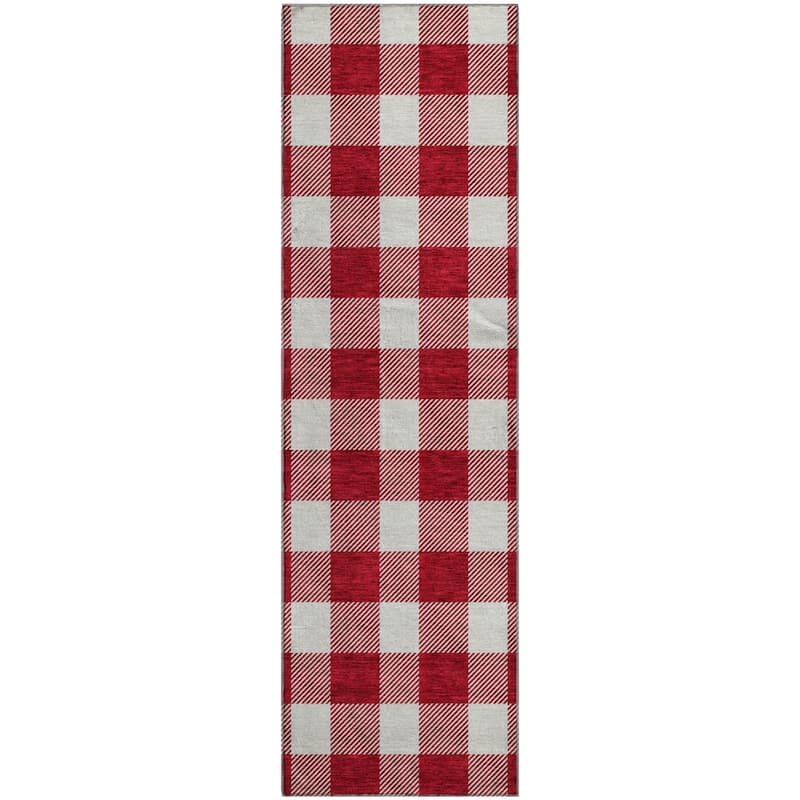 Premium Washable Super Soft Plaid Mayfield Rug