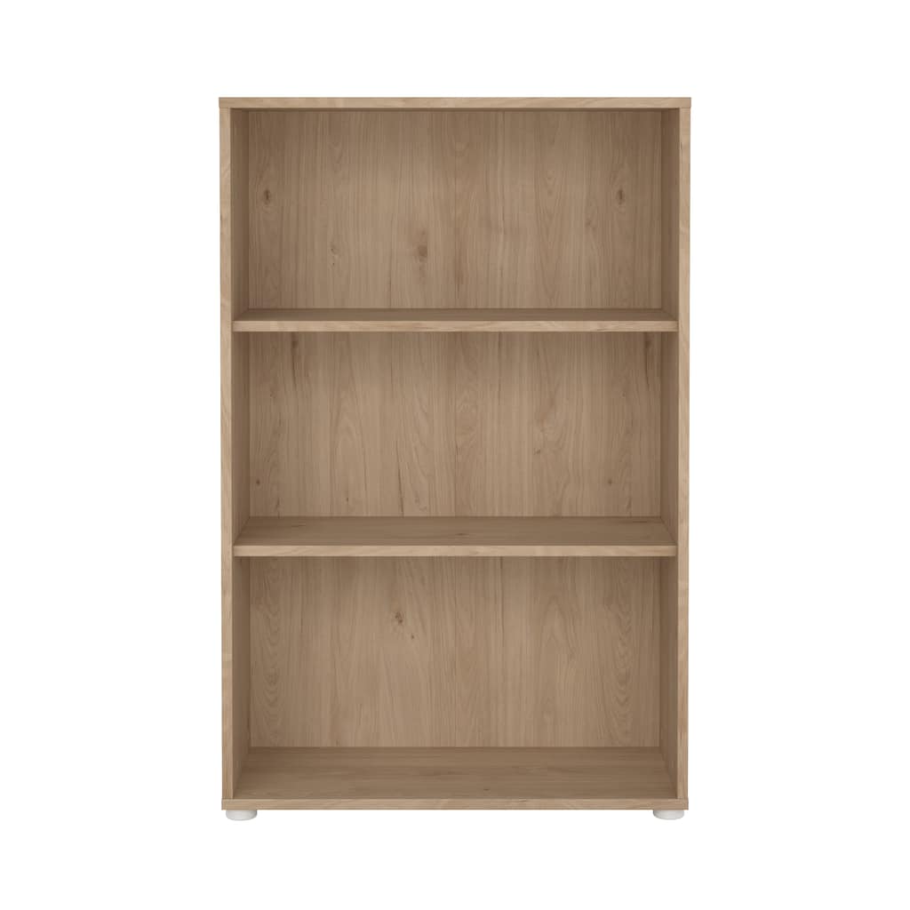 Carson Carrington Sign Adjustable 3-shelf Bookcase, Open Storage Home Office Bookshelf