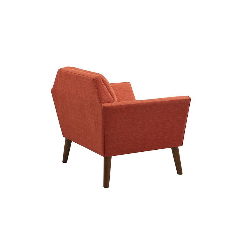 INK IVY Newport Wide Mid-Century Modern Lounge Chair