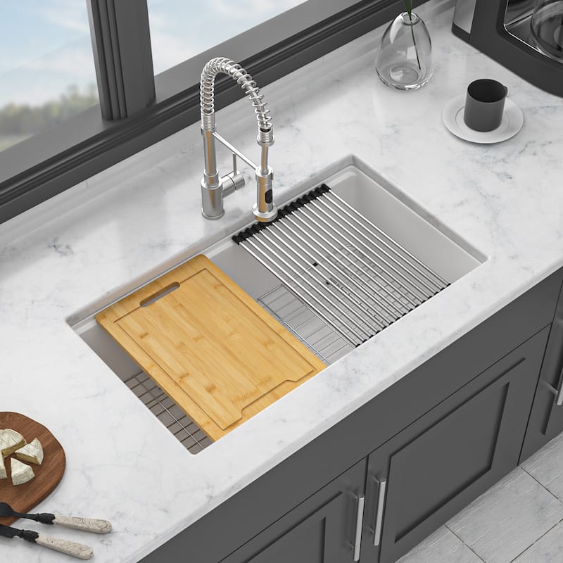 Granite Composite Workstation Undermount Kitchen Sink