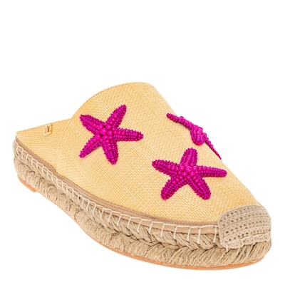 Valentino Escape Mule in Raffia