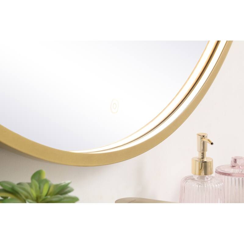 Indigo Home 39 inch LED mirror with adjustable color temperature