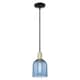 Option Blue / Black Antique Brass