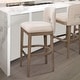 preview thumbnail 2 of 4, Bayonne Solid Wood Bar Stool
