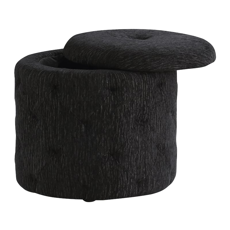 Erindale Round Storage Ottoman
