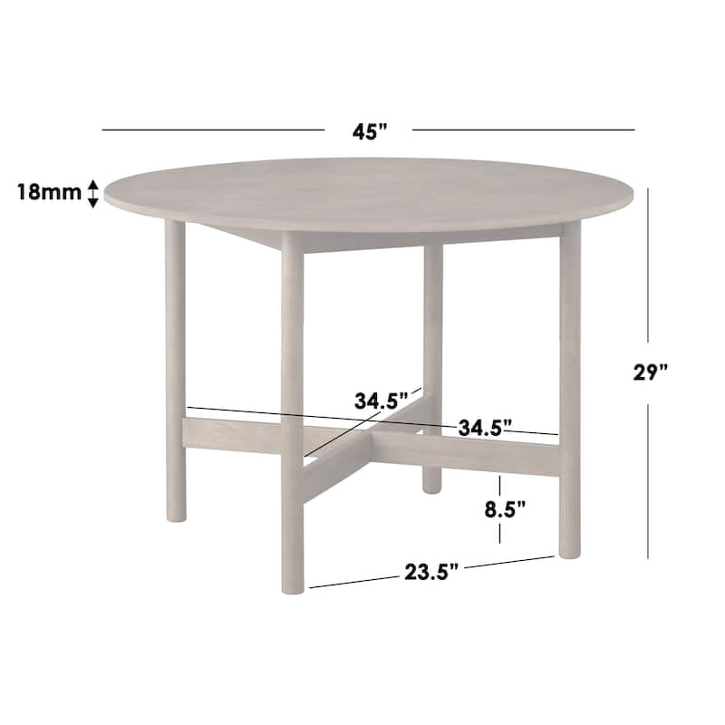 Lifestorey Gather 4-Piece Nook Banquette Set