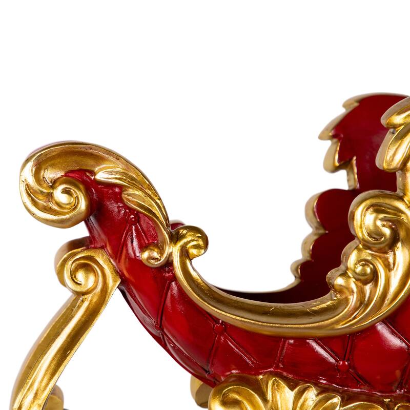 Santa's Sleigh Christmas Decoration - 19"