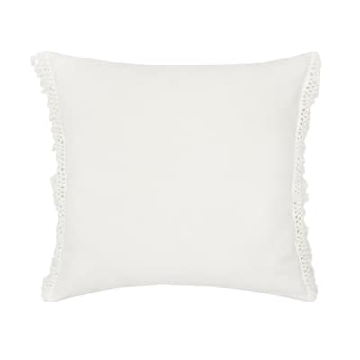 26" x 26" Lavato Dove Cotton Euro Sham - Machine Washable