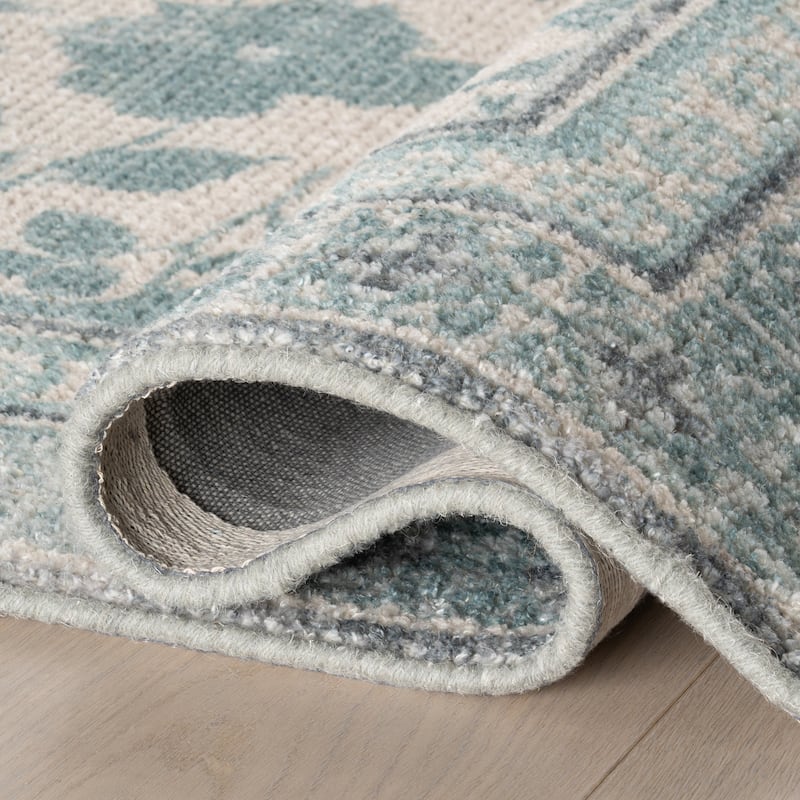 Padma Lakshmi Botanica Hand-Tufted Botanical Wool-Blend Rug