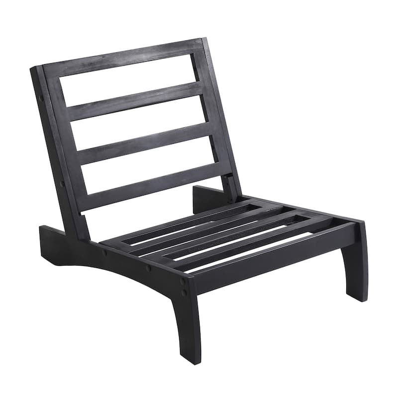 Outdoor Furniture Teak Wood Armless Loveseat Sofa With Cushion