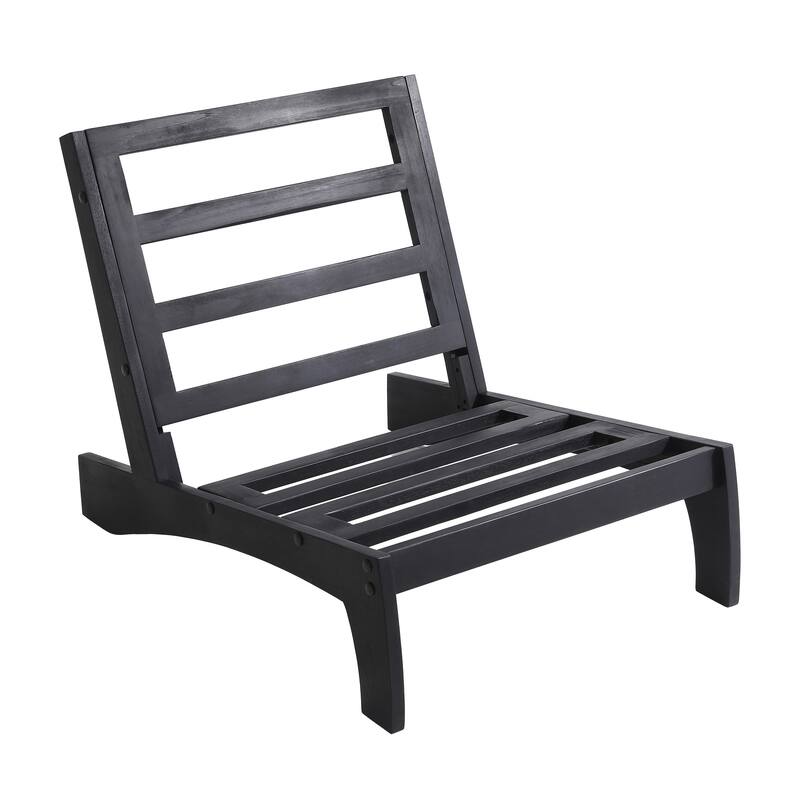 Outdoor Teak Wood Waterproof Armless Chair Loveseat with Cushions