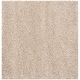 preview thumbnail 60 of 187, SAFAVIEH California Premium Shag Izat 2-inch Thick Area Rug 4' Square - Beige - Square