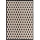 preview thumbnail 1 of 1, Hand Woven Soham Wool Area Rug - 8' x 11' - 8' x 11' 8' x 11' - Brown/Ivory
