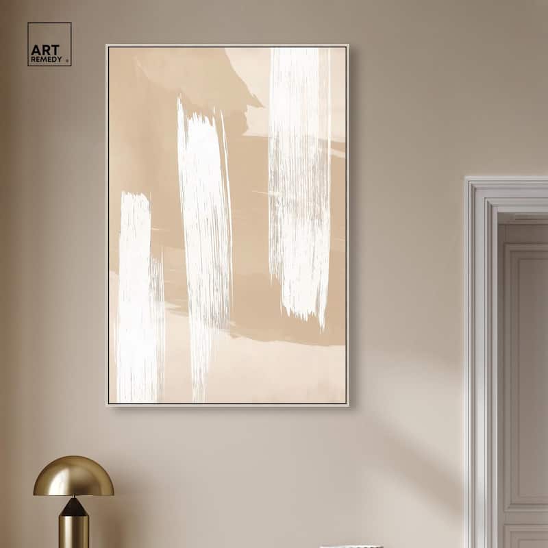 Gestural Grains I Canvas by Art Remedy