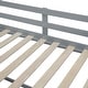 preview thumbnail 16 of 14, Twin Loft Bed with Rolling Desk, Shelf & Drawers - Solid Wood