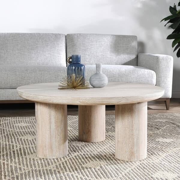 slide 2 of 14, Beau Round Coffee Table by Kosas Home