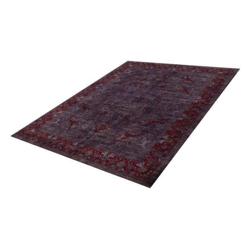 ECARPETGALLERY Hand-knotted Vibrance Grey Wool Rug - 9'0 x 12'0