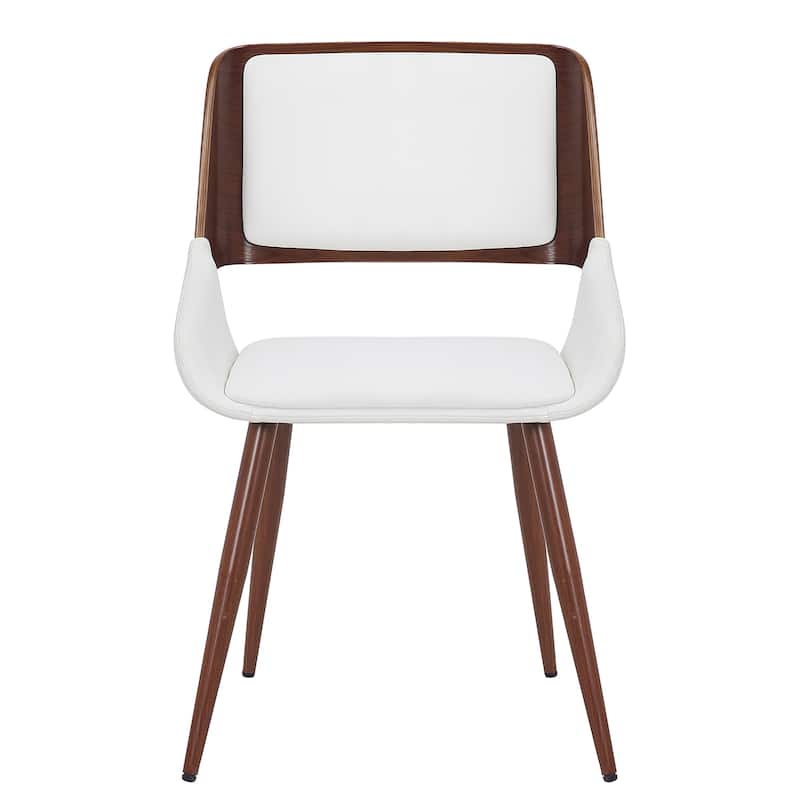 Mid-Century Modern Fabric Side Chair