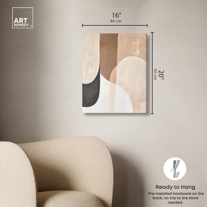 Soul of Form I Canvas by Art Remedy, Gallery Wrapped