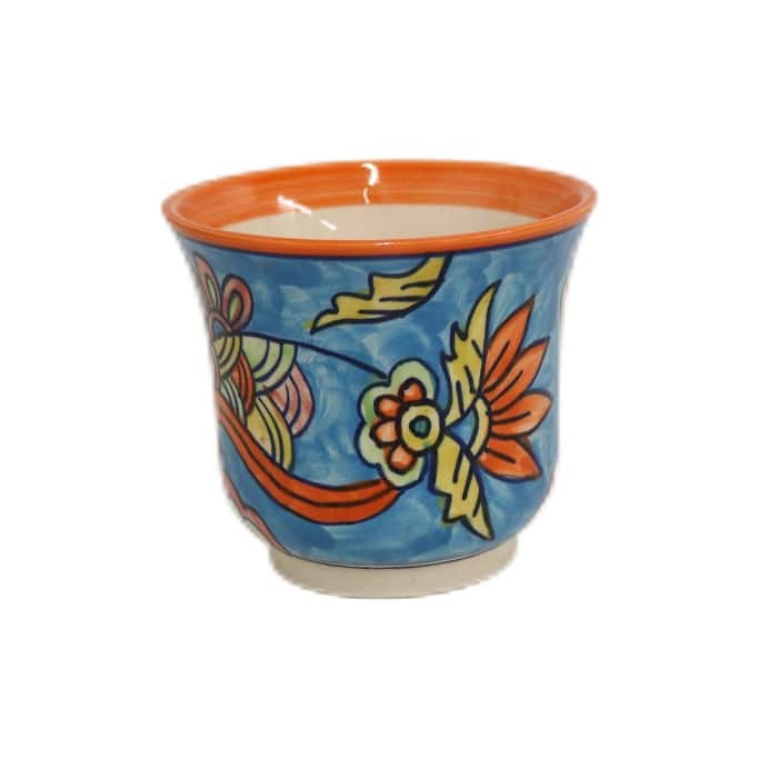 Home&Manor Ceramic Planter Multicolor