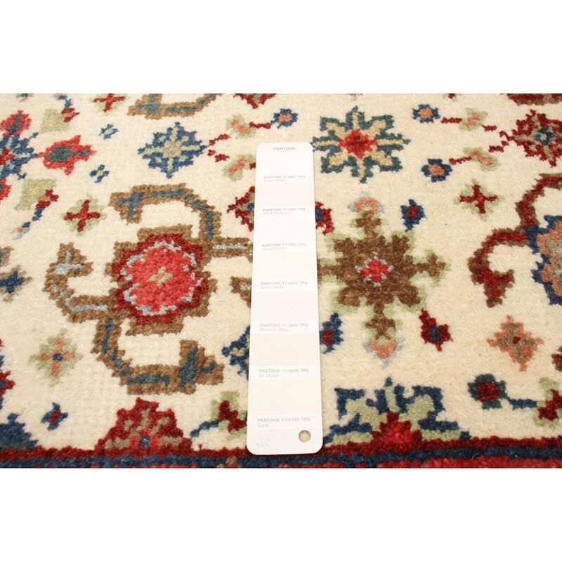 ECARPETGALLERY Hand-knotted Serapi Heritage Cream Wool Rug - 2'7 x 7'11