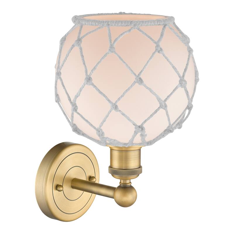 Innovations Lighting Endless Possibilities Edison - Farmhouse Rope - 1 Light 8" Sconce