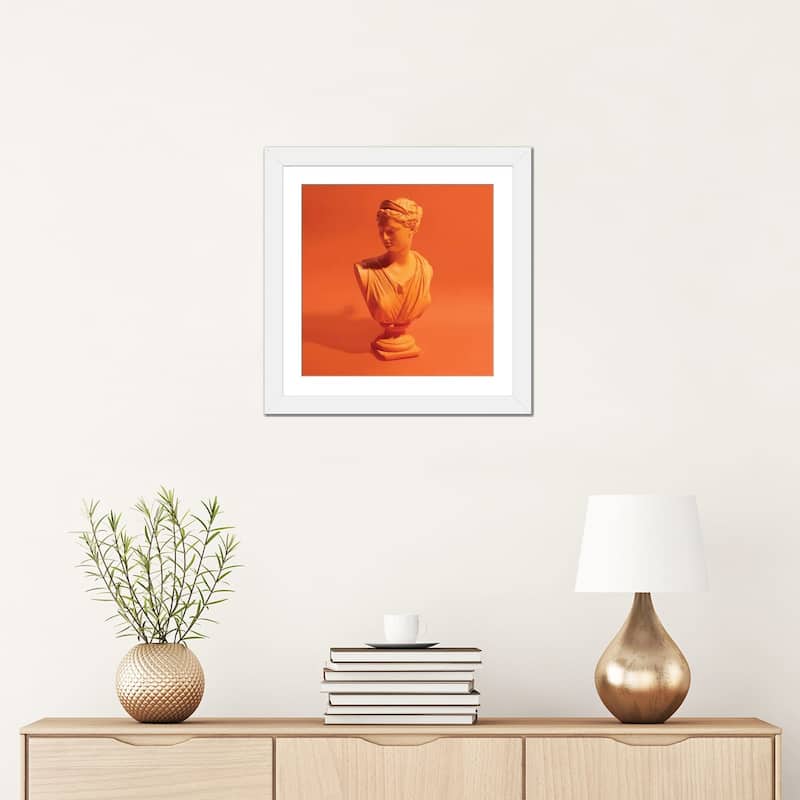 iCanvas "Orange Greek" by Pepino de Mar PFA