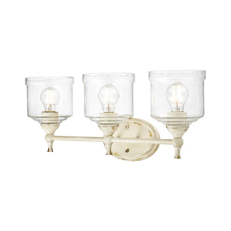 Golden Lighting 0806-BA3 HWG Keating 3 Light 24" Wide Vanity Light