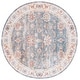 preview thumbnail 12 of 25, SAFAVIEH Arizona Tuula Machine Washable Slip Resistant Vintage Oriental Rug 6' Round - Green/Beige - Round