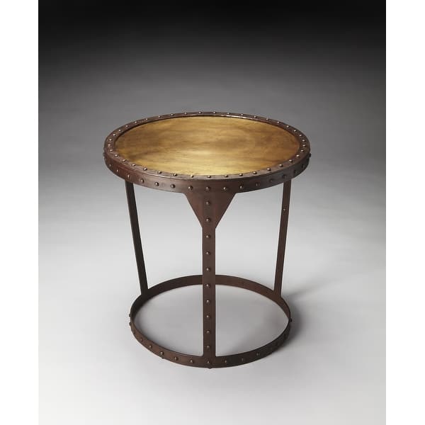 slide 2 of 3, Bonham Iron Side Table Bronze - Iron