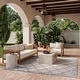 preview thumbnail 42 of 99, Nourison Easy Care Indoor/Outdoor Moroccan Trellis Area Rug 6' x 9' - Silver/Grey
