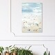 preview thumbnail 1 of 5, Wynwood Studio 'Tiny People' Nautical and Coastal Wall Art Canvas Print Coastal - Blue, Yellow 24 x 36