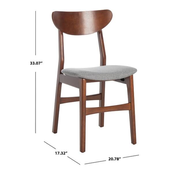 Shop Safavieh Lucca Retro Dining Chair Set Of 2 17 3 X 20 8 X 33 1 17 3 X 20 8 X 33 1 On Sale Overstock 28236869