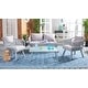 preview thumbnail 2 of 28, SAFAVIEH Outdoor Torsla 4-Piece Rope Patio Set