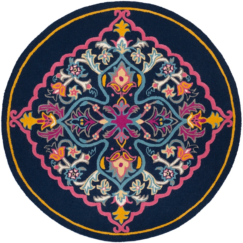 SAFAVIEH Handmade Bellagio Junie Medallion Wool Rug