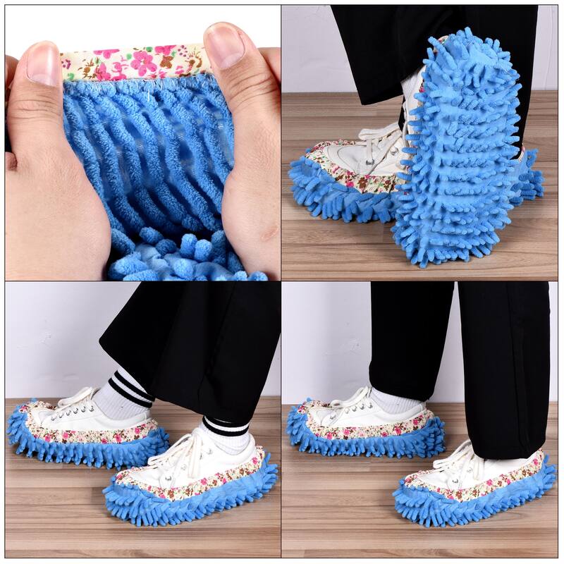 Washable Cleaning Shoes Cover Multifunction Chenille Microfiber Duster