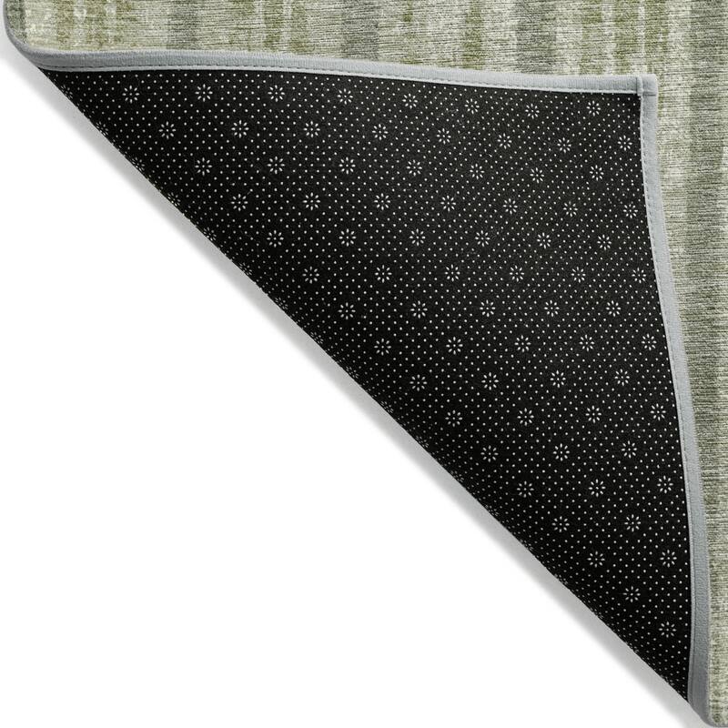 HomeRoots Striped Transitional Rectangle Outdoor Rug