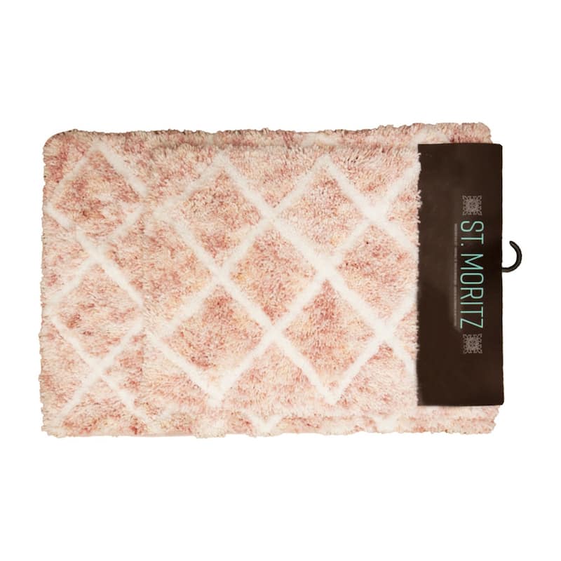 St Mortiz Spaced Dyed Bath Rug Set