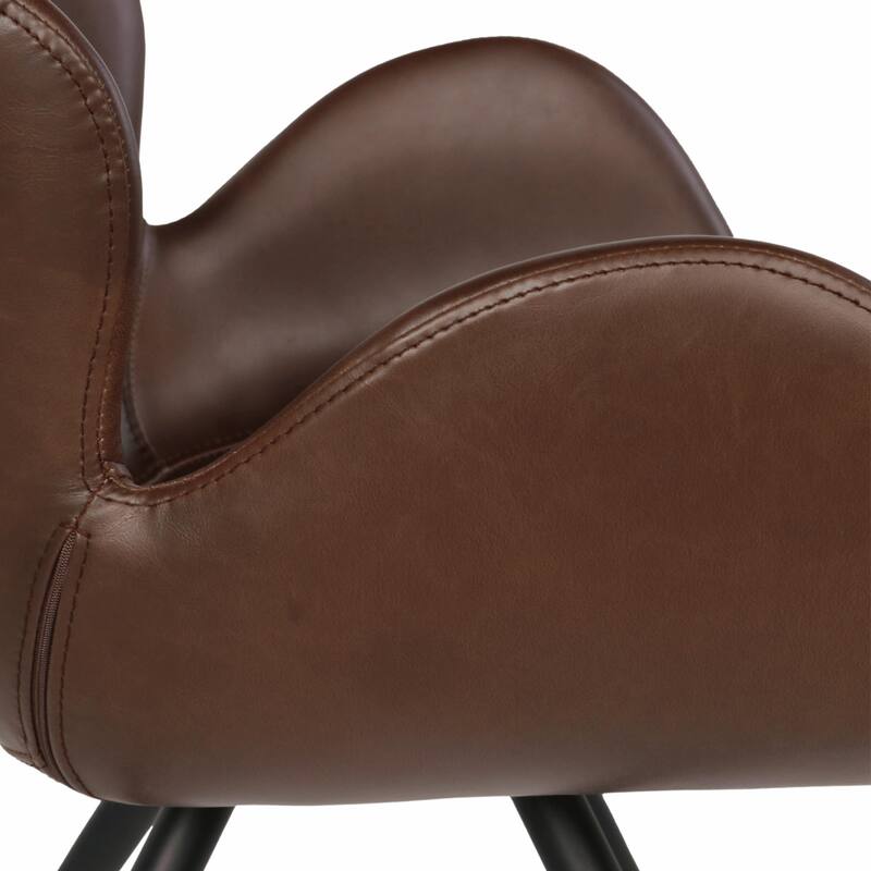 Furnish Theory Terra Serenity Dining Armchair Arm Chair w/ Various Artificial Leather (Polyurethane) Upholstery Covers