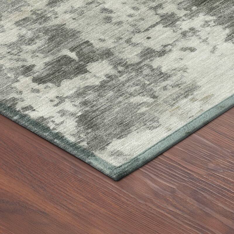 Machine Washable Indoor/ Outdoor Modern Jenna Chantille Rug