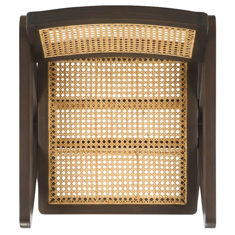 SAFAVIEH COUTURE Tyrrell Rattan Dining Chair - 21"W x 24"D x 31"H